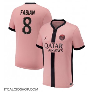 Paris Saint-Germain Fabian Ruiz #8 Terza Maglia 2024-25 Manica Corta